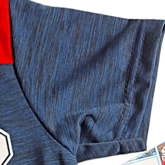 Marvel Spider-Man 2 Piece Set: T-shirt Blue‎ Shorts Size 6T New - Picture 5 of 15